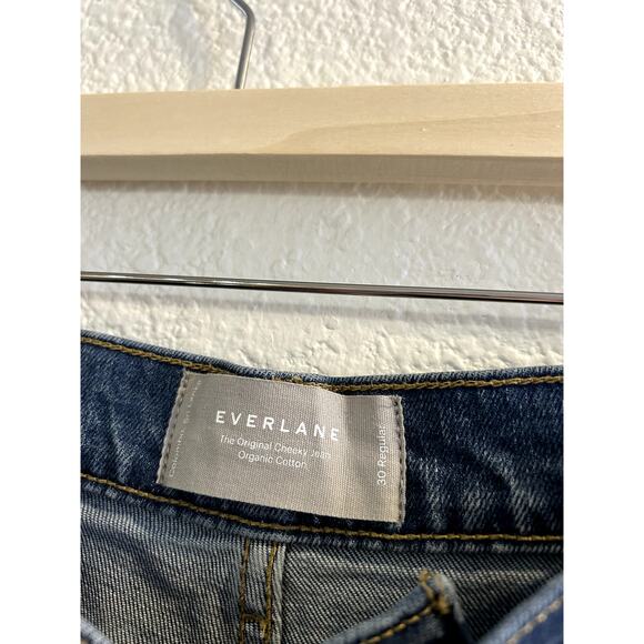 Everlane The Original Cheeky Jean in Medium Washed Blue 30 Regular - Picture 5 of 9